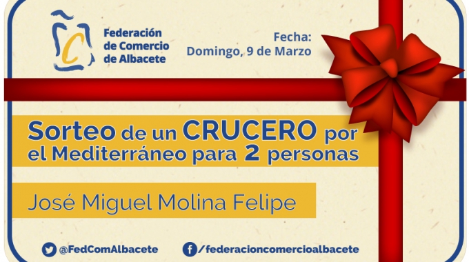 Ganador Crucero Mediterráneo | Federación de Comercio de Albacete
