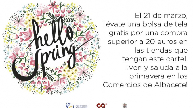 NUEVA CAMPAÑA DE PROMOCION AL COMERCIO de ALBACETE: HELLO SPRING!