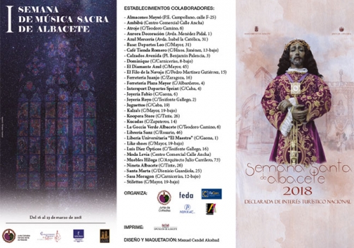 La Federación de Comercio de Albacete colabora con la Junta de Cofradías en la promoción de la Semana Santa de Albacete